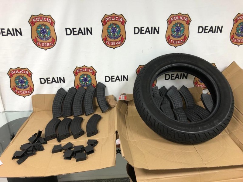 PF faz operação contra tráfico internacional de armas em SP e Rio
