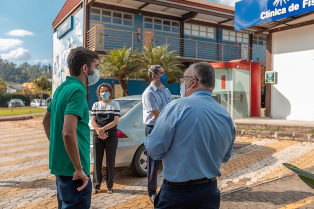 Prefeito Gustavo Nunes visita Unileste
