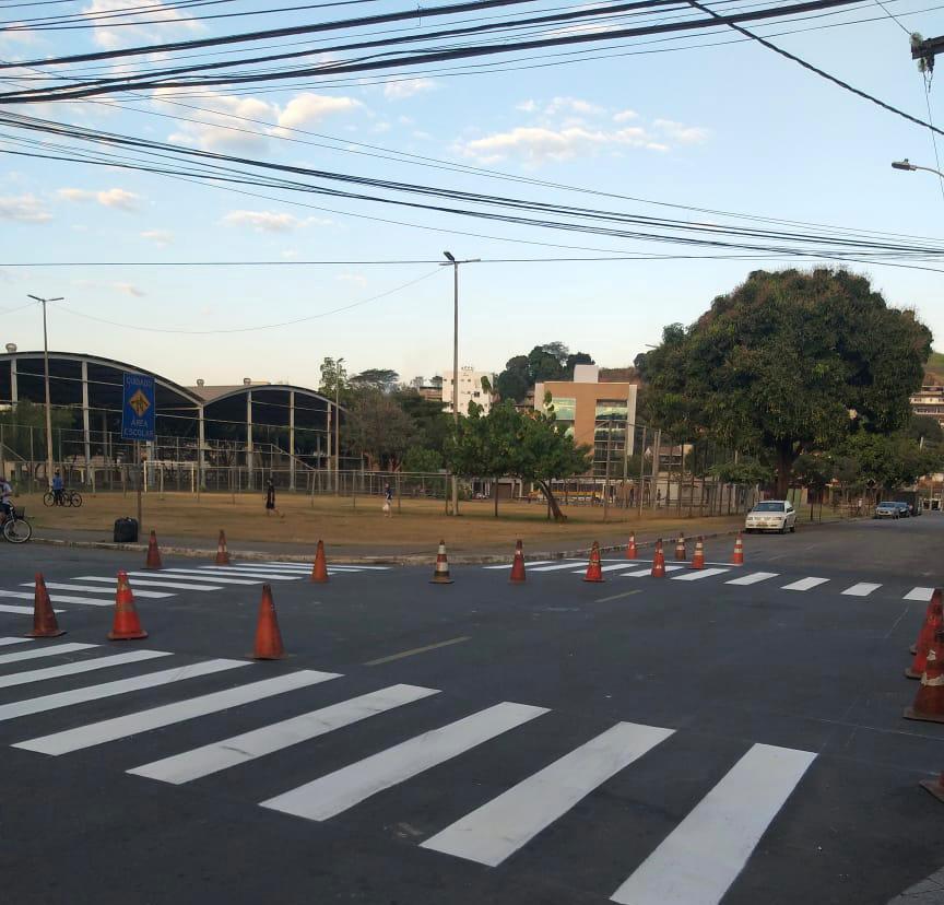 Prefeitura de Ipatinga revitaliza sinalização de trânsito em toda a cidade