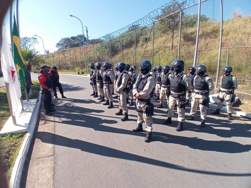 Grupamento de Intervenção Rápida do Sistema Prisional mineiro finaliza capacitação tática