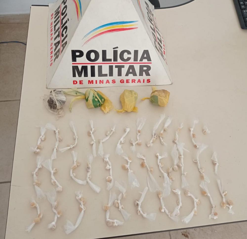 Polícia Militar apreende pedras crack em Timóteo