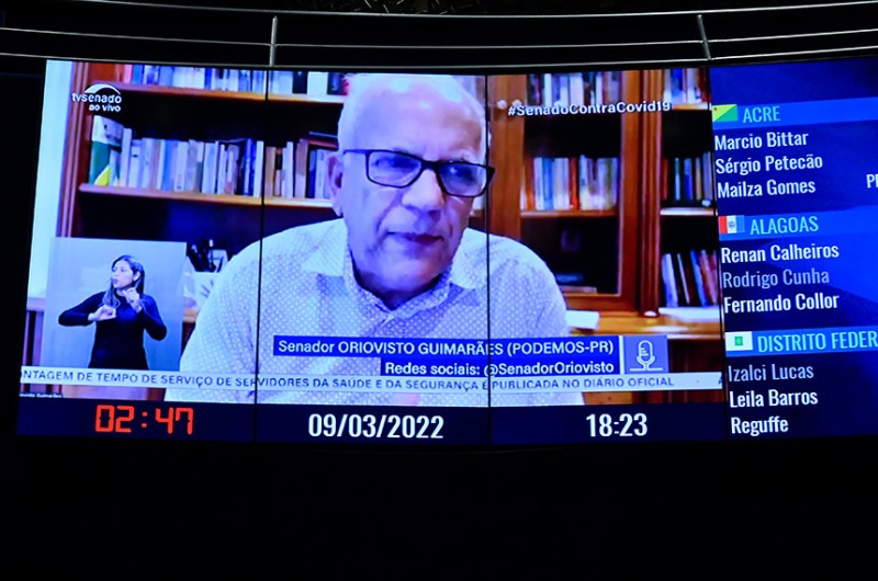 Oriovisto apoia adiamento da votação de projetos sobre combustíveis