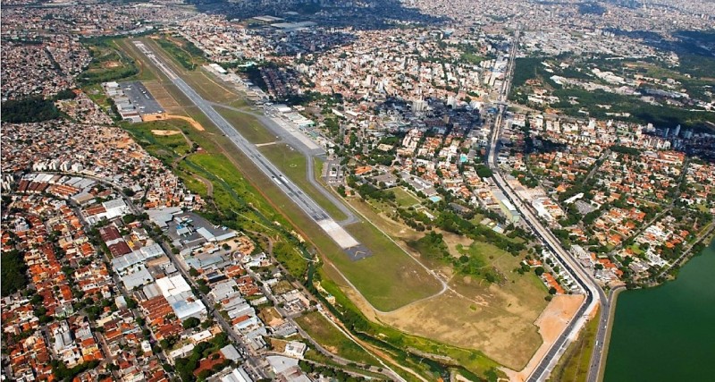 Concessionária vencedora de licitação assume operação do Aeroporto da Pampulha, em Belo Horizonte
