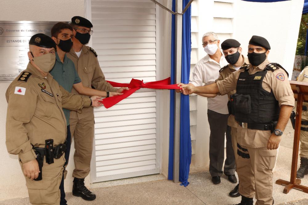 Estande de tiro do 14º Batalhão de Polícia Militar é inaugurado