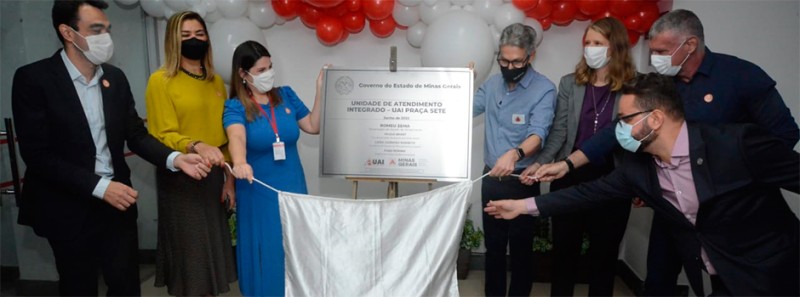 Governo de Minas inaugura primeira etapa da revitalização da UAI Praça Sete