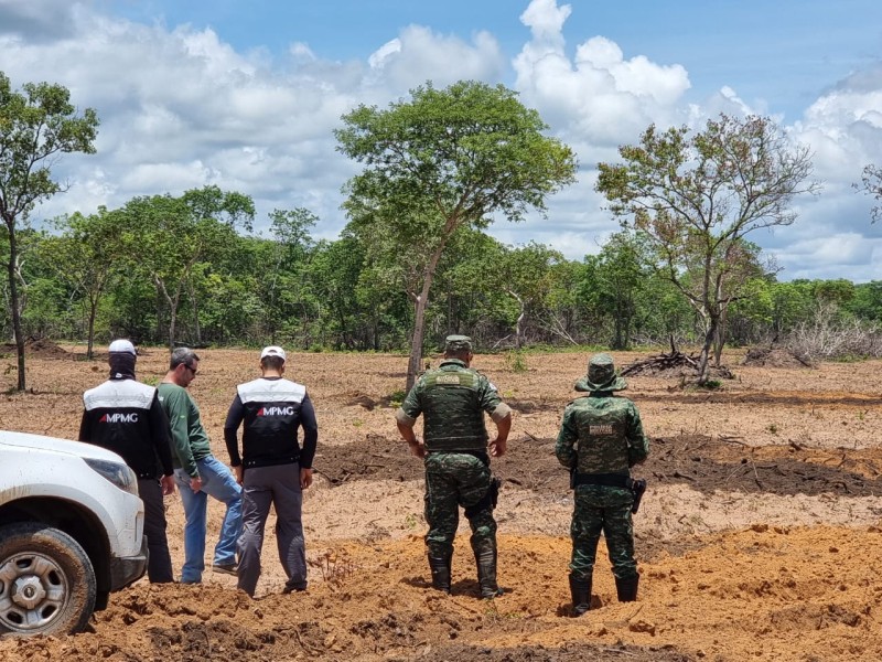 Operação de fiscalização flagra irregularidades em fazenda do Norte de Minas