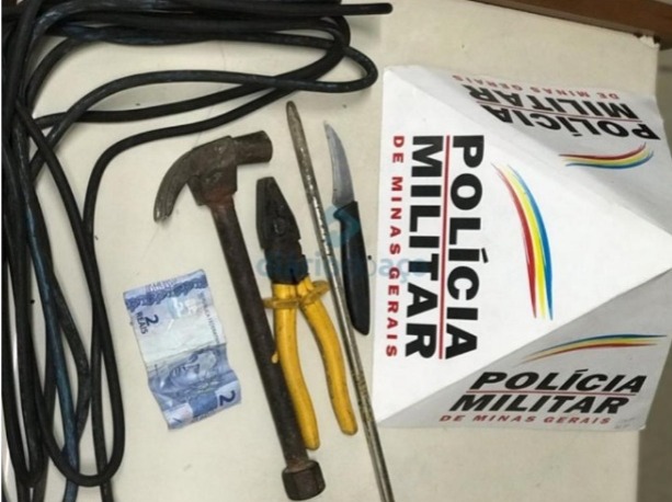 Ladrões de cabos elétricos são presos no Centro de Ipatinga