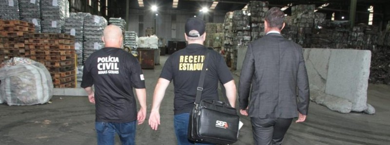 Operação cumpre mandados por sonegação de impostos e crimes no ramo de reciclagem