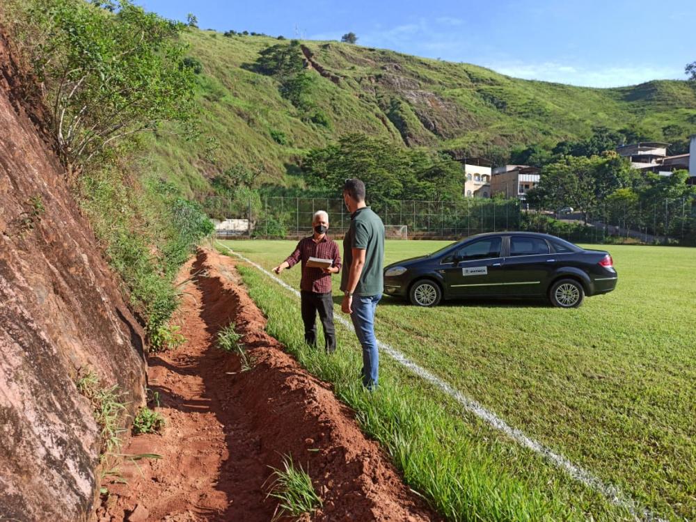 Ações emergenciais serão realizadas no campo do bairro Caravelas, em Ipatinga