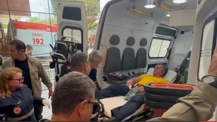 Bolsonaro foi diagnosticado com broncopneumonia