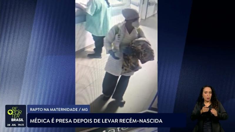 Médica que raptou bebê é presa